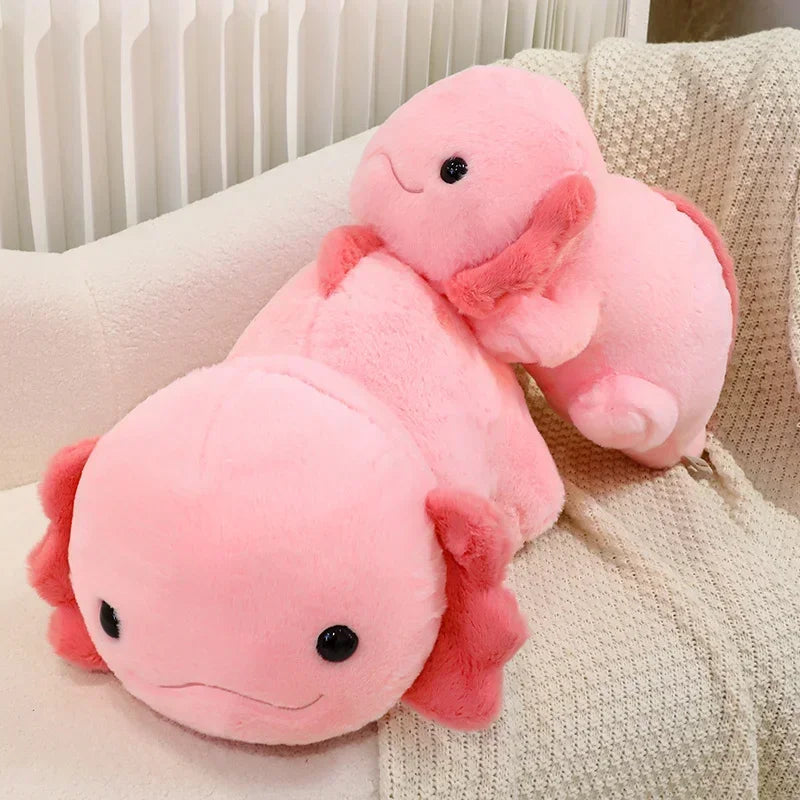 Cute Pink Axolotl Plush PIllow Toys 45/60cm