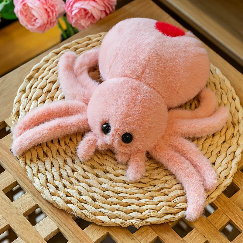 Cute Spider Plush Toys 25cm - Green/White/Black/Pink