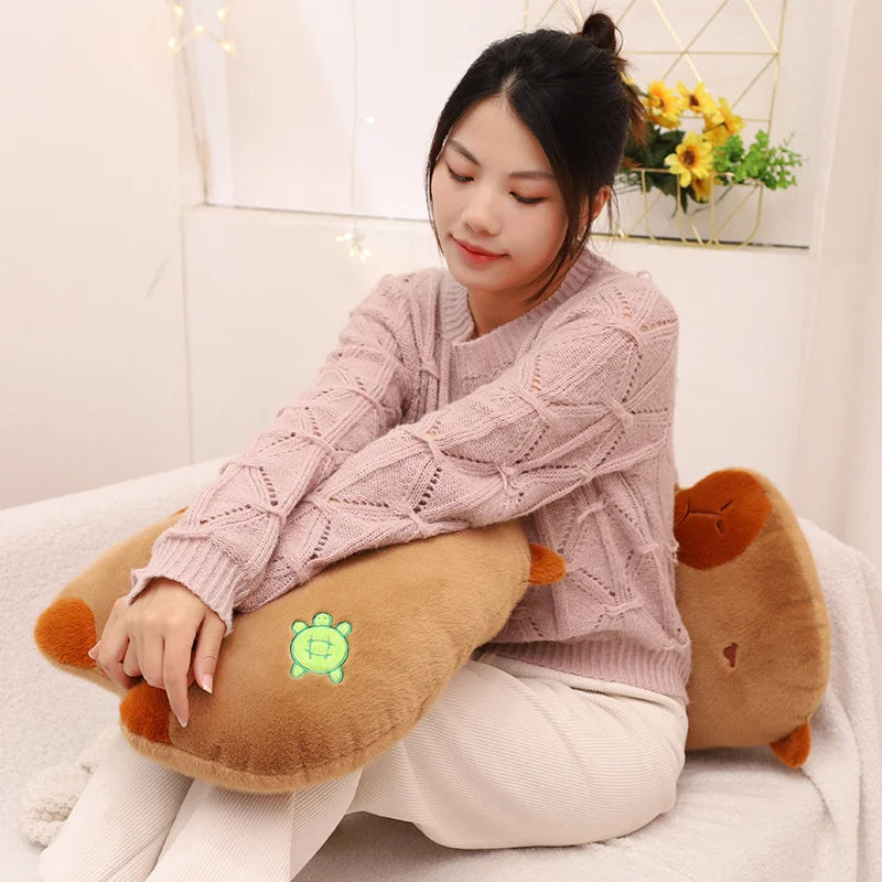 Cute Capybara Plush Pillow Toys 48cm