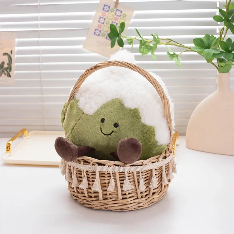 Cute Snow Mountain Plush Toys 30cm