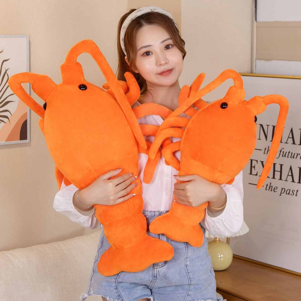 Cute Lobster Plush Toys 50/65cm