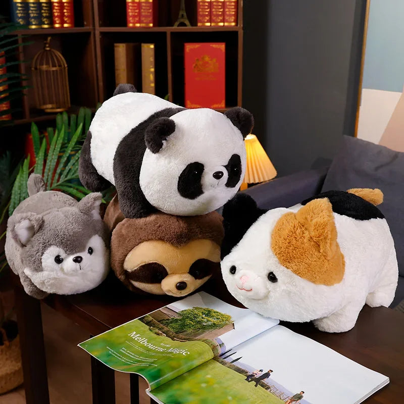 Cute Animal (Pig/Dog/Cat/Panda/Axolotl/Sloth) Plush Toys 30/40cm