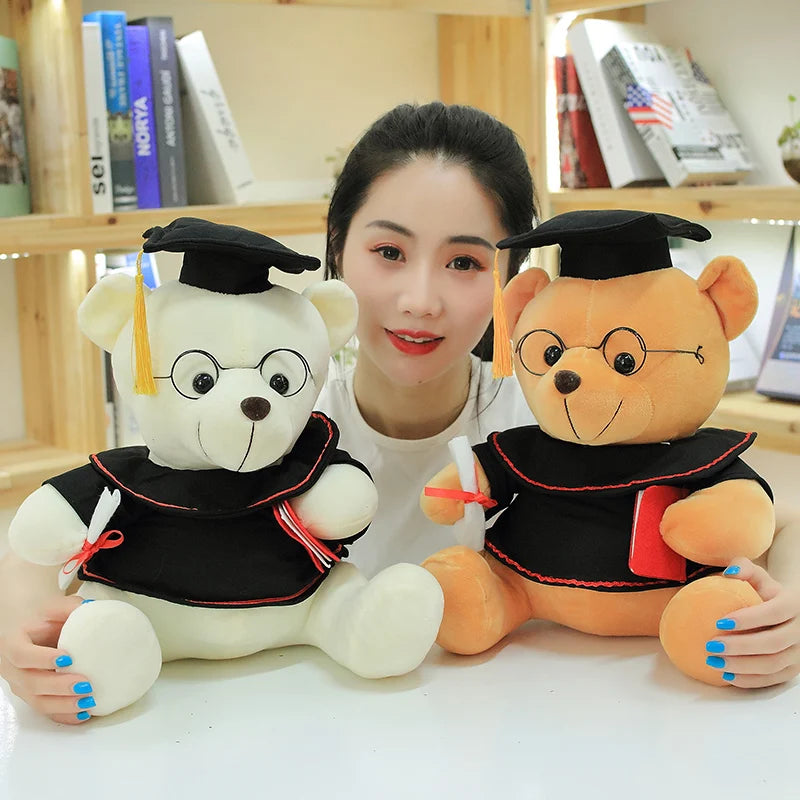 Cute/Kawaii Teddy Bear Graduation Plush Toys 18/23/28/35cm -8 styles