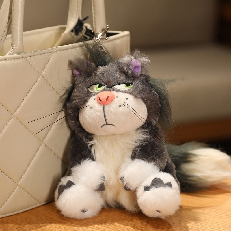 Cinderella Lucifer Cat Plush Keychains 15cm and Plush Toys 25/35/45/65cm