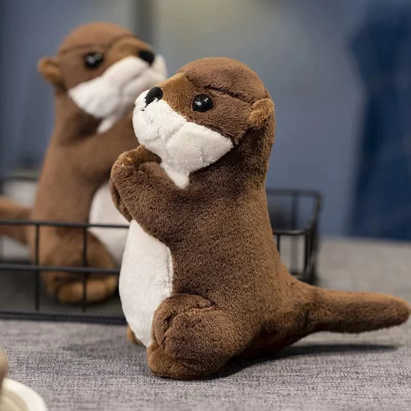 Praying Otter Plush Toys 19cm