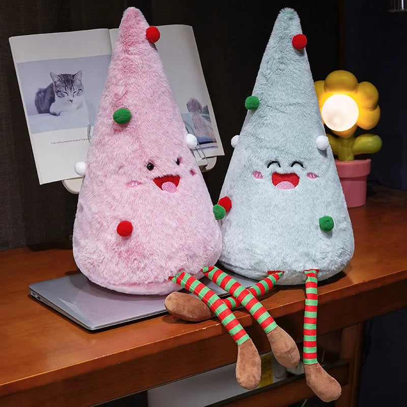 Cute/Funny Christmas (Tree) Plush Toys 30/45cm - Blue/Pink