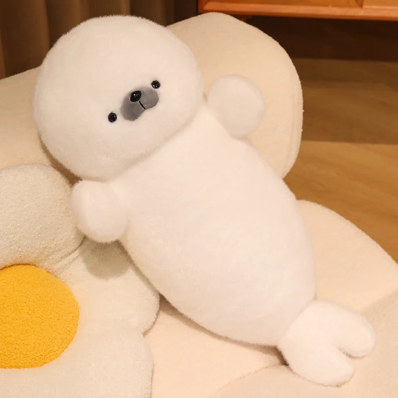 Cute White Seal Plush Toys 70cm - 6 Styles