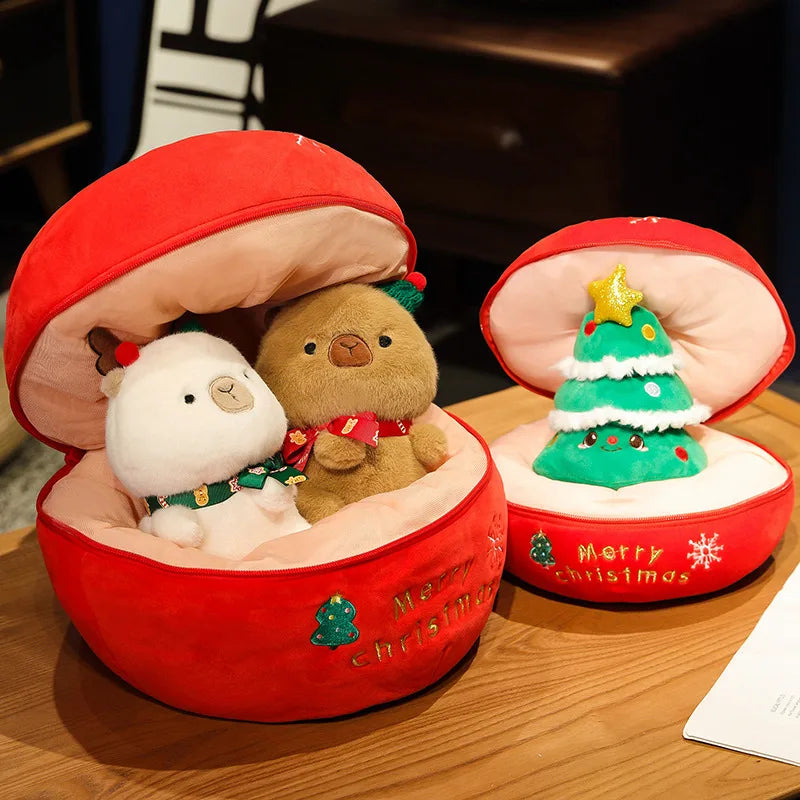 Christmas (Tree/Capybara/Apple) Plush Toys - 5 Styles