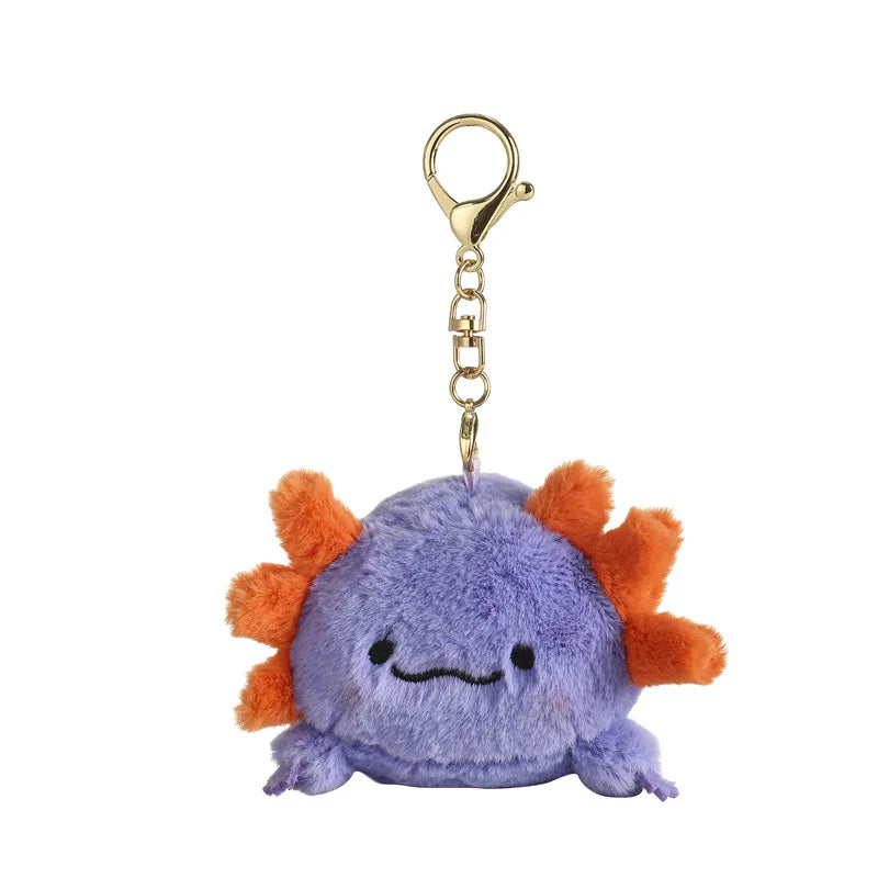 Cute Axolotl Plush Keychains 10cm Or Plush Toys 20/30cm - Yellow/Purple/Blue/Pink