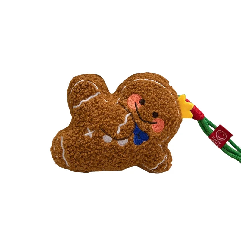 Christmas (Tree/Dog/Gingerbread Man) Plush Toys and Plush Keychains 15cm