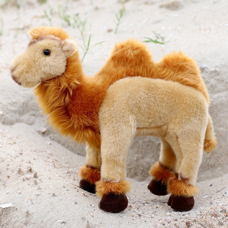 Camel Lifelike Plush Toys 25cm