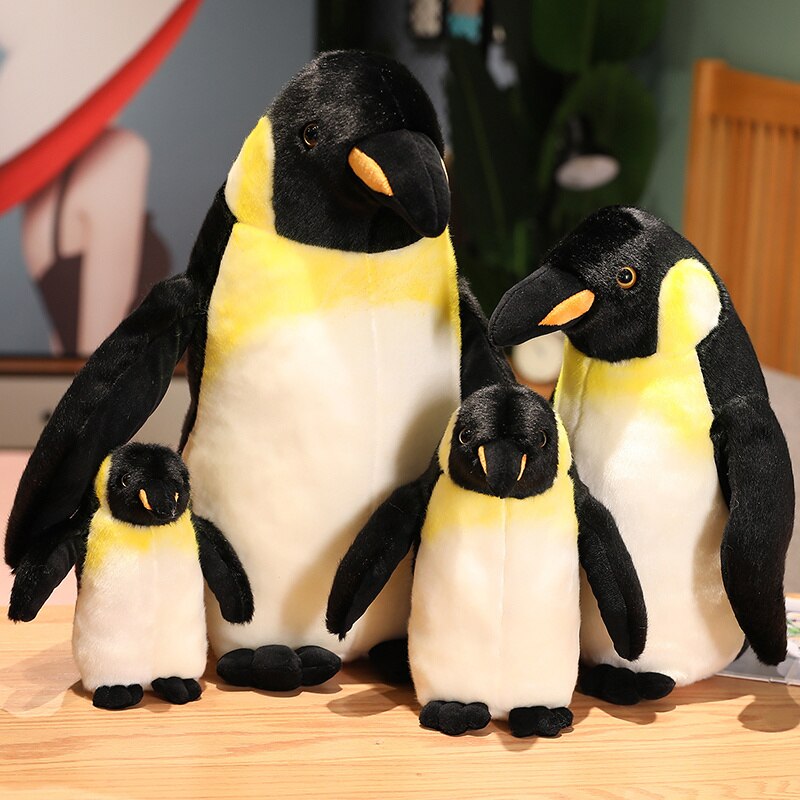 Penguin Lifelike Plush Toys 17cm/23cm/35cm/45cm