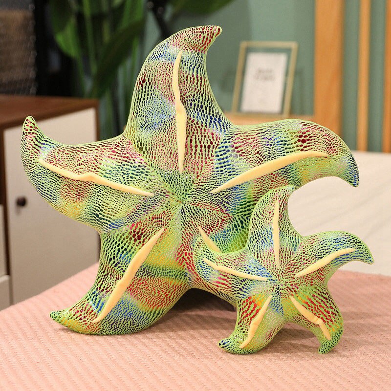 Starfish Plush Toys 20cm/45cm - Yellow/Green/Blue/Red/Purple