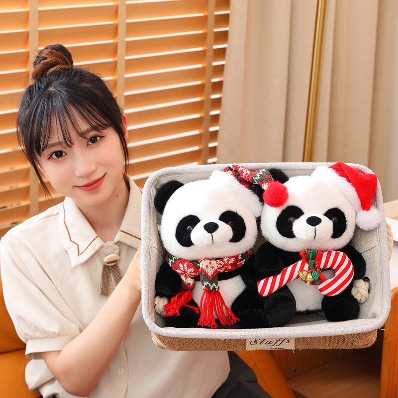 Panda Christmas Series Plush Toys 25cm - 6 Styles