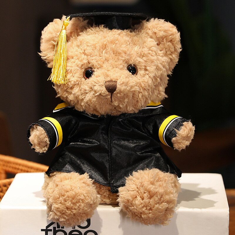 Cute Teddy Bear Graduation Plush Toys 23cm 8 styles