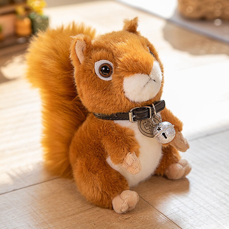 Brown Squirrel Plush Toys 17/25/30cm - 3 Styles