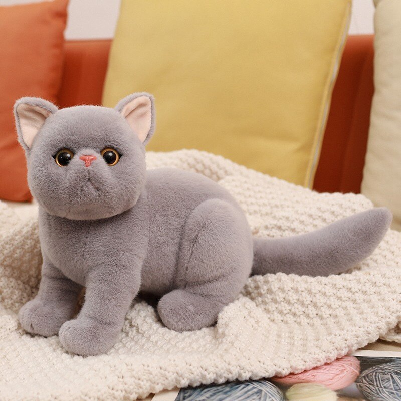 Cats Lifelike Plush Toy 26cm