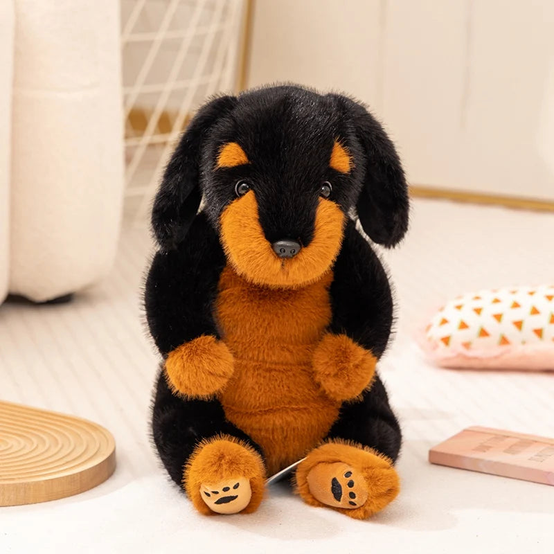 Sitting Dog Plush Toys 45cm - 2 Styles (Dachshand/Big Ears)