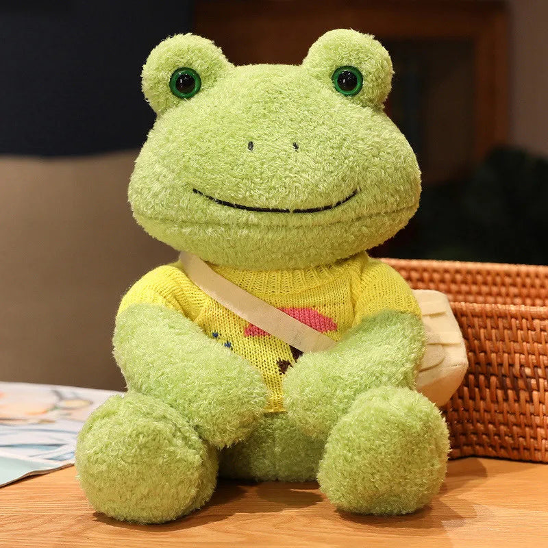 Cute Frog  With Dress Up Plush Toys 25cm - 14 Styles