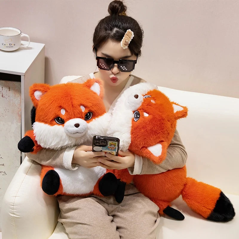 Sitting/Lying Fox Plush Toys 28cm-60cm