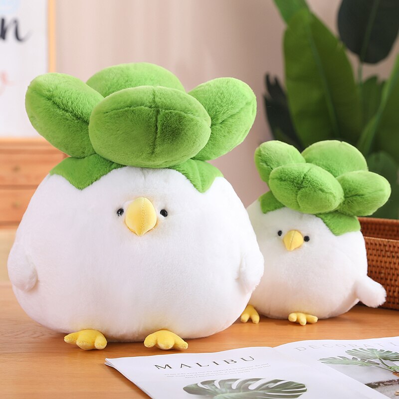 Funny Cabbage Chicken Plush Toys 25cm/40cm/75cm