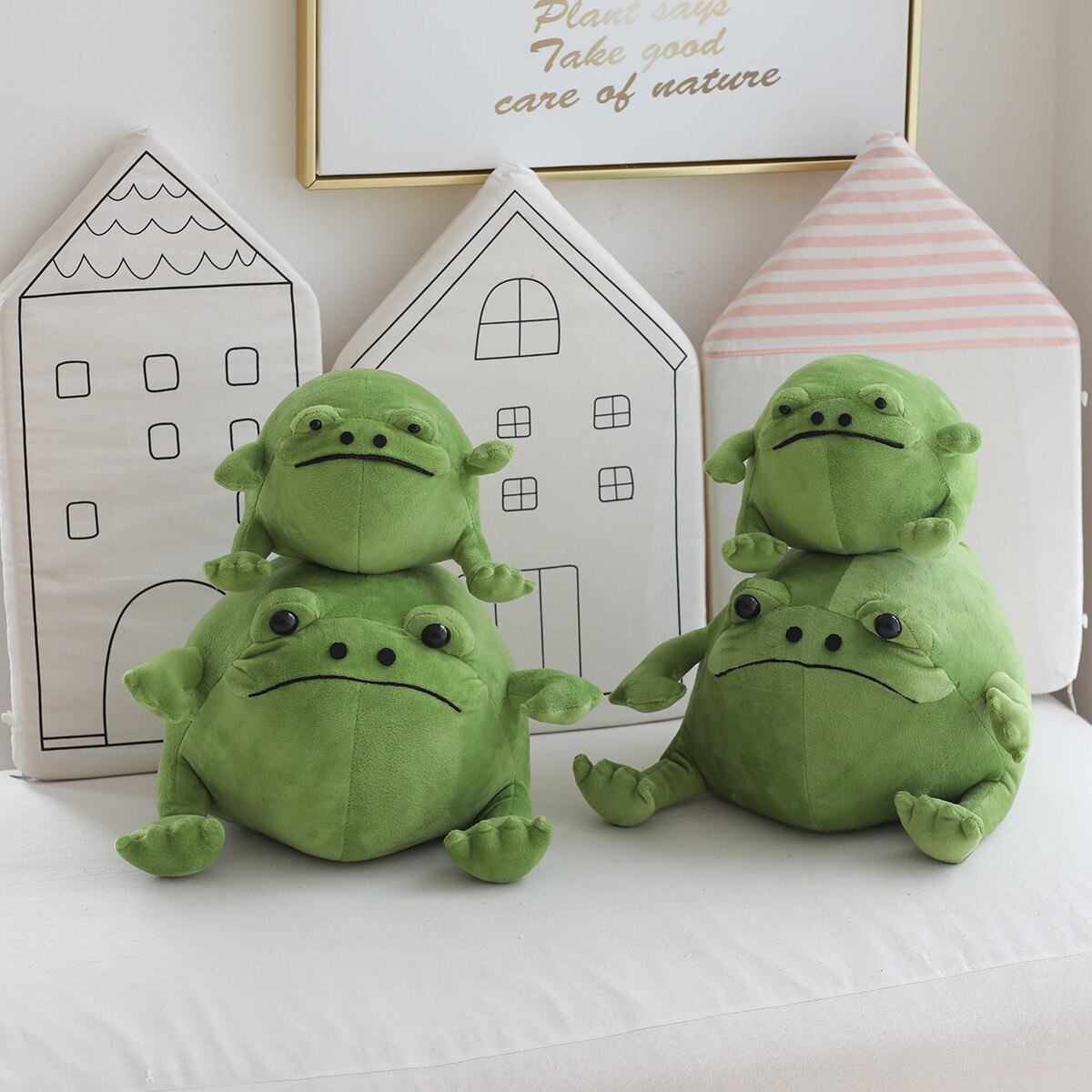 Funny Frog Plush Toys 20cm/32cm