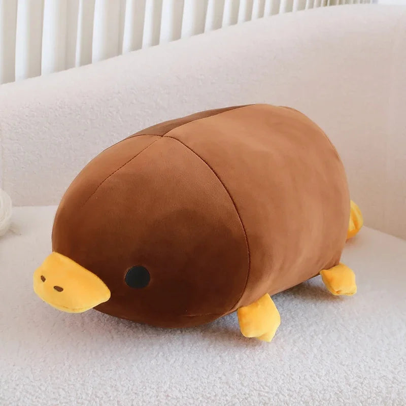 Cute Yellow/Brown Platypus Plush Pillow Toys 45/55cm