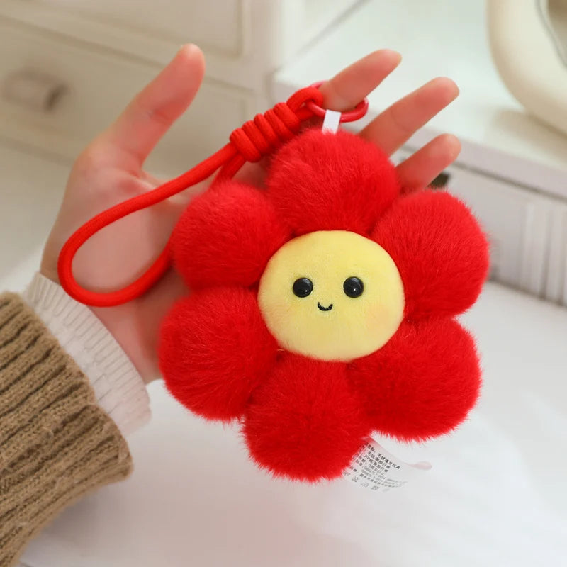 Cute Flower Plush Keychain 12cm - 12 Styles