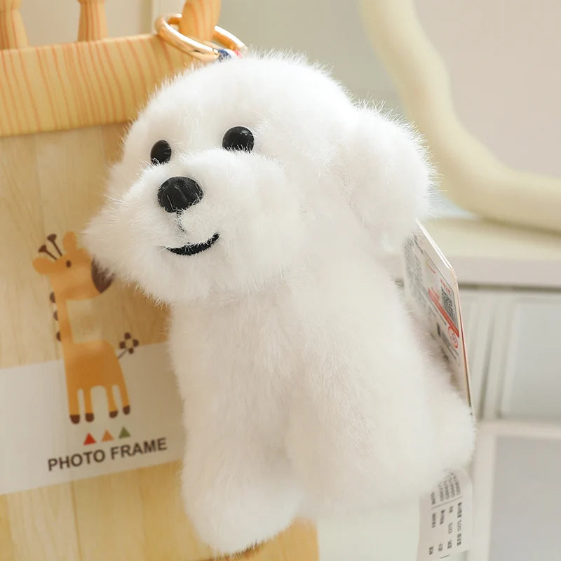 Cute Dog Plush Keychains 14cm - 5 Styles