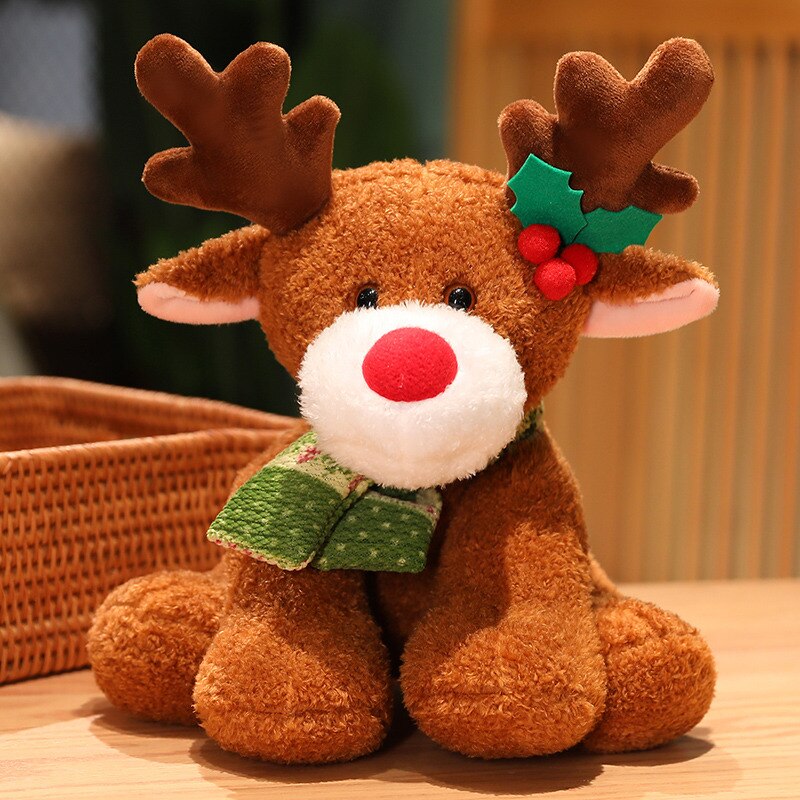 Christmas (Sitting Reindeer) Plush Toys 32cm