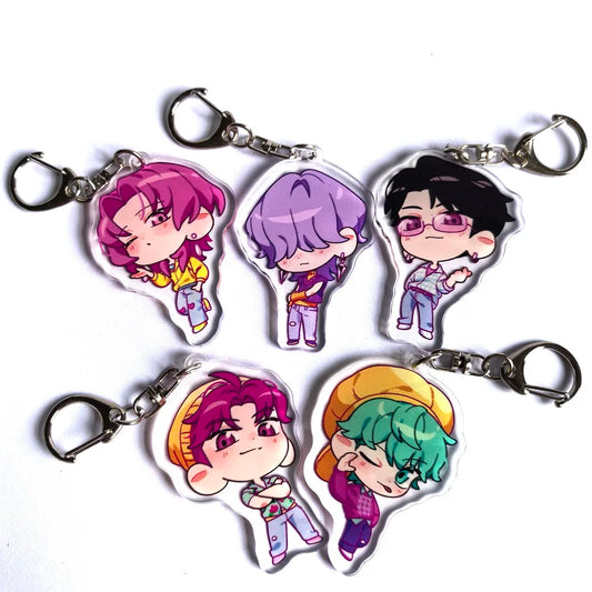 Cute/Kawaii K-Pop Demon Hunters/Saja Boys Keychain - Jinu/Mystery/Baby/Abby/Romance