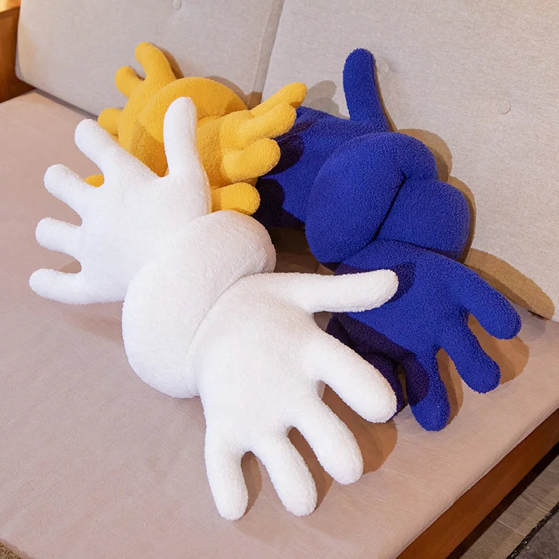 Funny Palm Plush Pillow Toys 80/160cm -Blue/White/Green/Red/Yellow/Pink/Brown