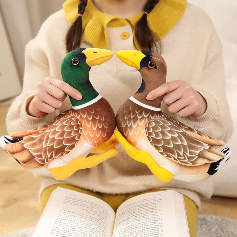 Bird (Mallard/Wild Duck) Lifelike Plush Toys 29cm - 2 Styles