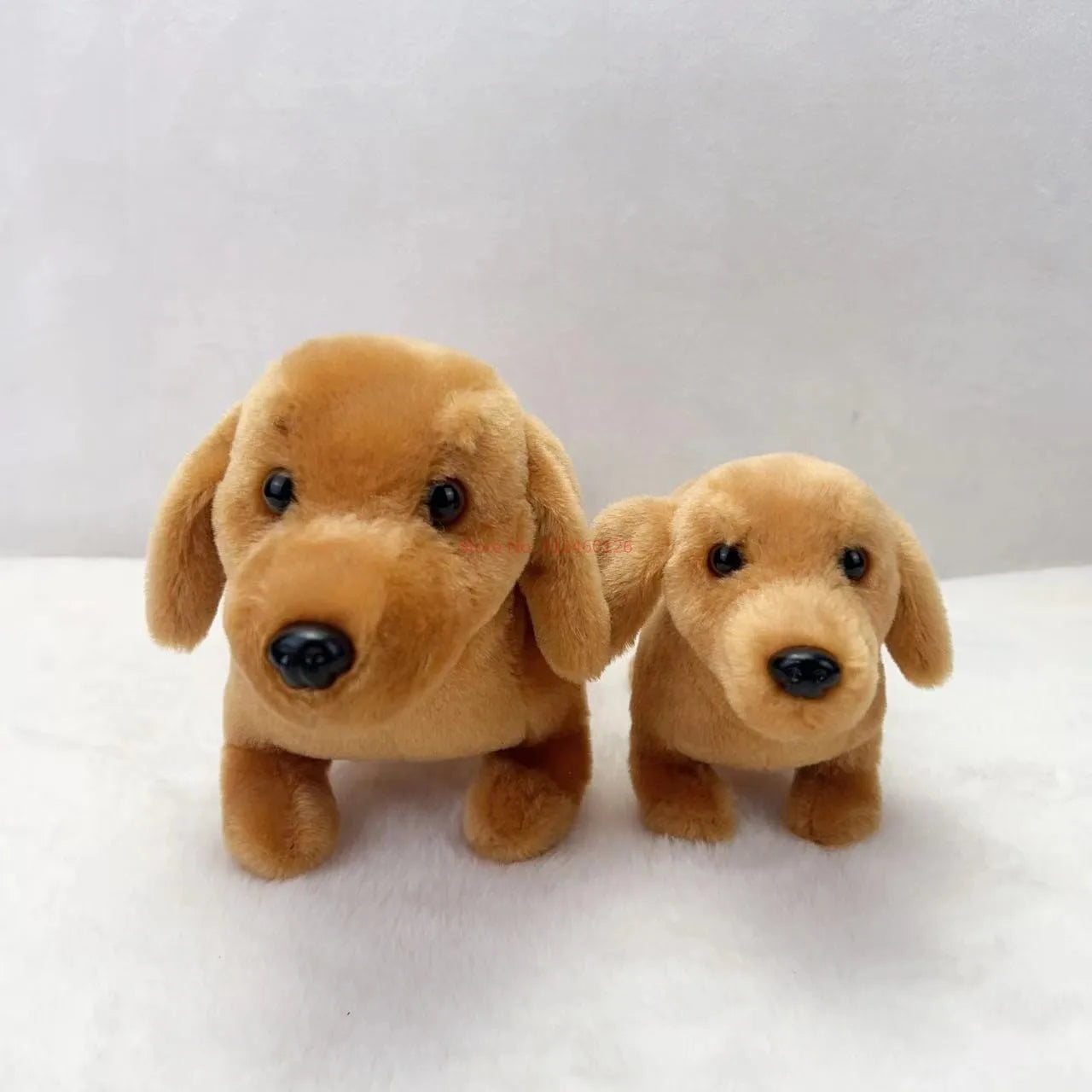 Cute Dog (Dachshund) Plush Toys 25/40cm - Black/Dark Brown/Light Brown