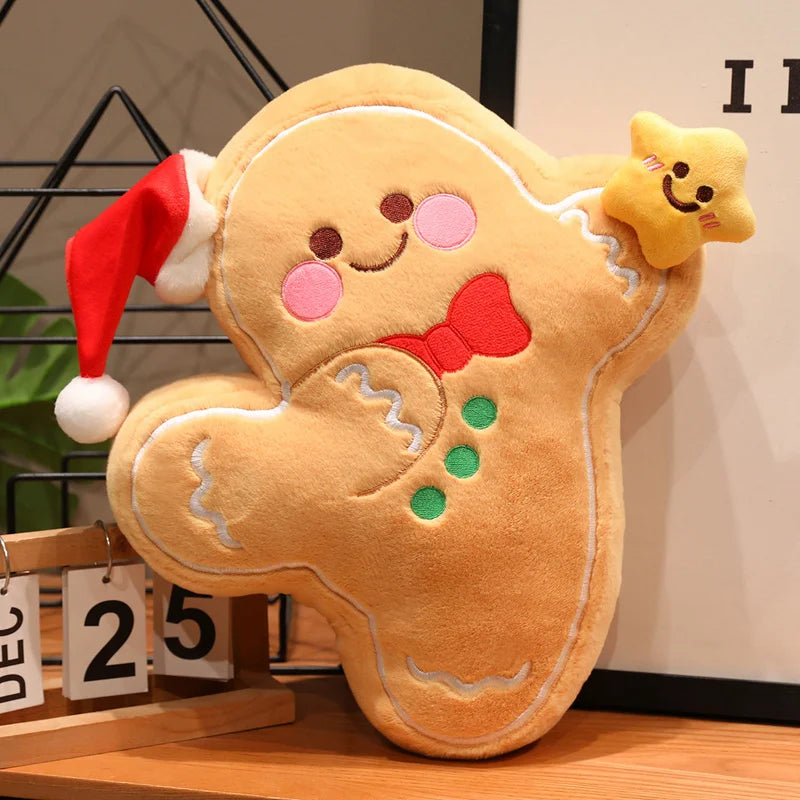 Christmas (Gingerbread Man With Star) Plush Toys 20/40cm