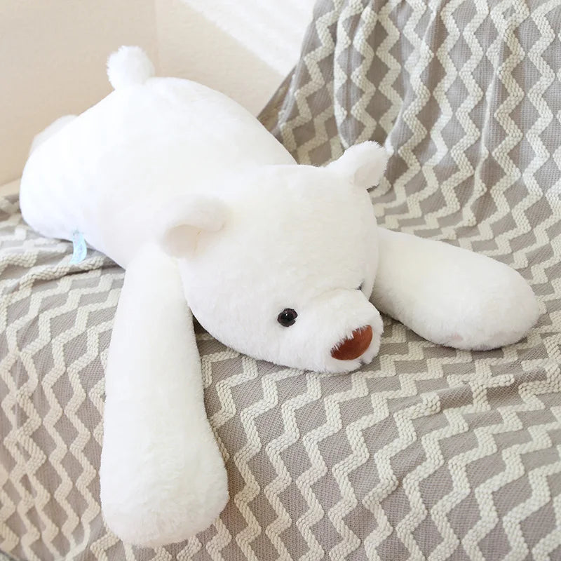 Lying Animal (Polar Bear/Brown Bear) Plush Toys - 60/80/100/120cm