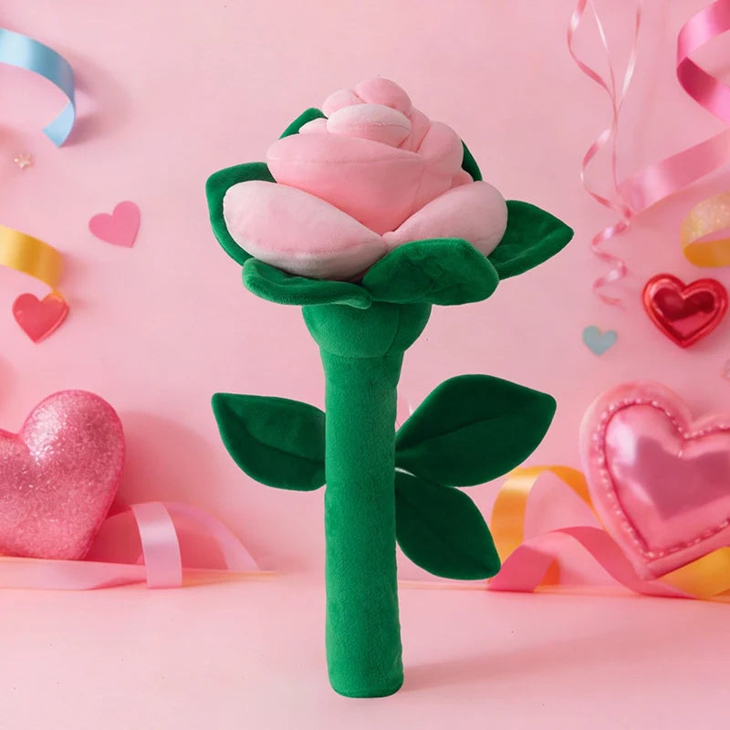 Cute Flower(Rose) Plush Toys 38cm - Yellow/Red/Pink/Blue/Orange/Purple