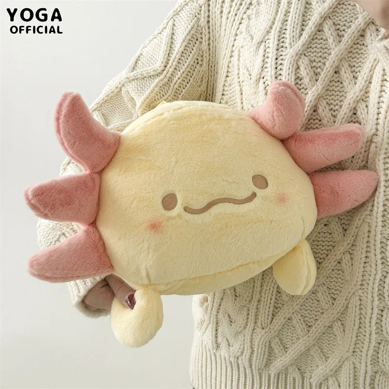 Cute Axolotl Plush Keychains 10cm Or Plush Toys 20/30cm - Yellow/Purple/Blue/Pink