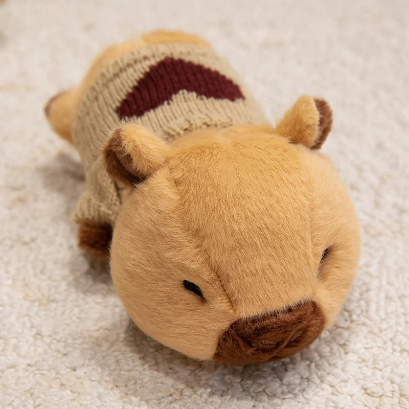 Cute Capybara With Sweater Plush Toys 36cm Or Wrist Rest Plush 20cm