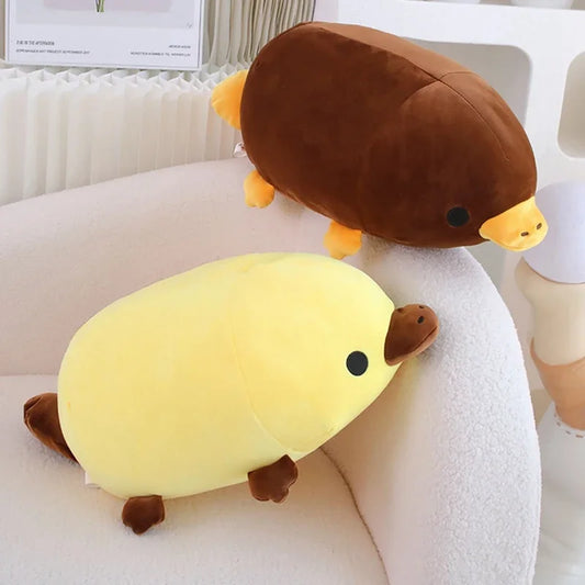 Cute Yellow/Brown Platypus Plush Pillow Toys 45/55cm