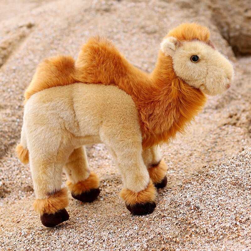 Camel Lifelike Plush Toys 25cm