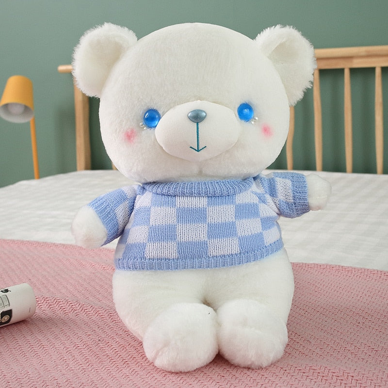 Cute Teddy Bear With Sweater Plush toys 35/50/70cm