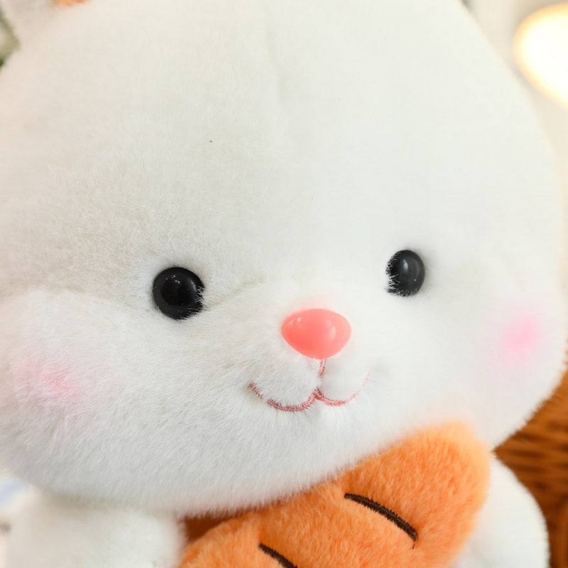 Cute Rabbit with Carrot Plush Toys 28cm/40cm/50cm