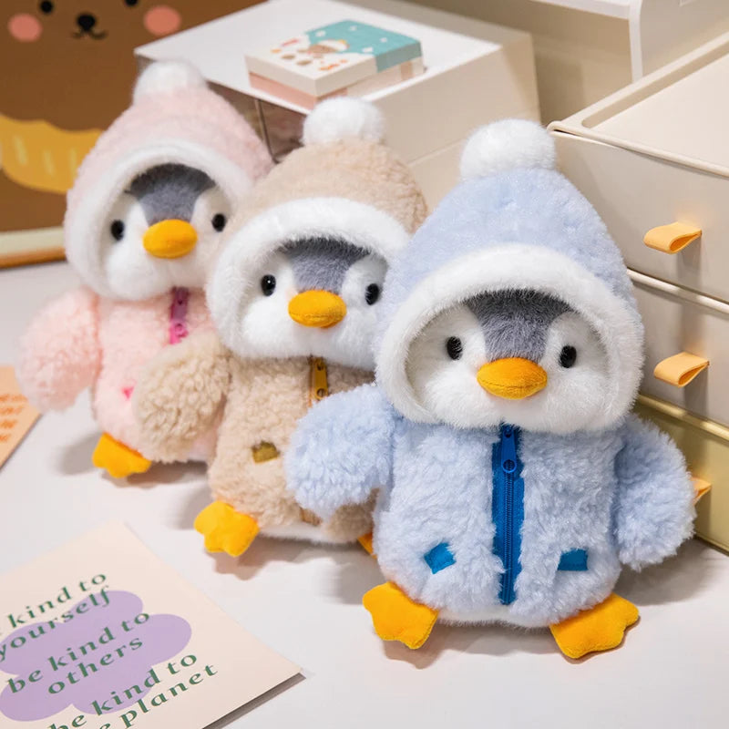 Cute Penguin With Cloth Plush Toys 25cm - 4 Styles