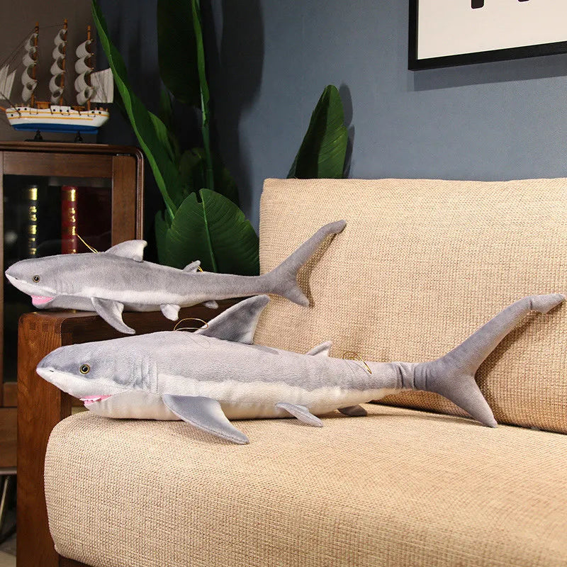 Great White Shark Plush Pillow Toys 50-60/90-100/130-140cm