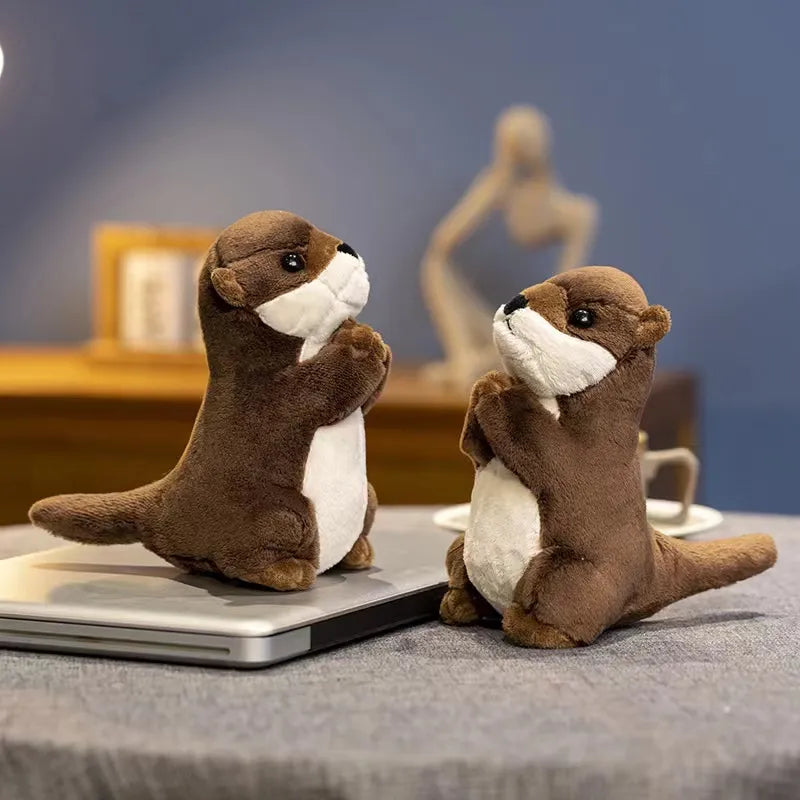 Praying Otter Plush Toys 19cm