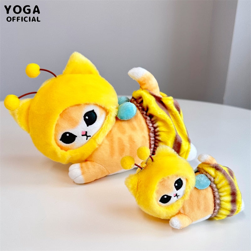 Mofusand Cat With Honeybee Dress Up Plush Toys/Keychains - 8 styles