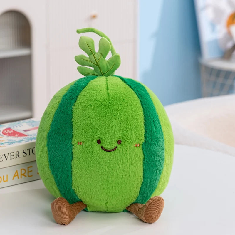 Cute Fruits (Orange/Apple/Pineapple/Strawberry/Watermelon/Coconut) Plush Toys 30cm