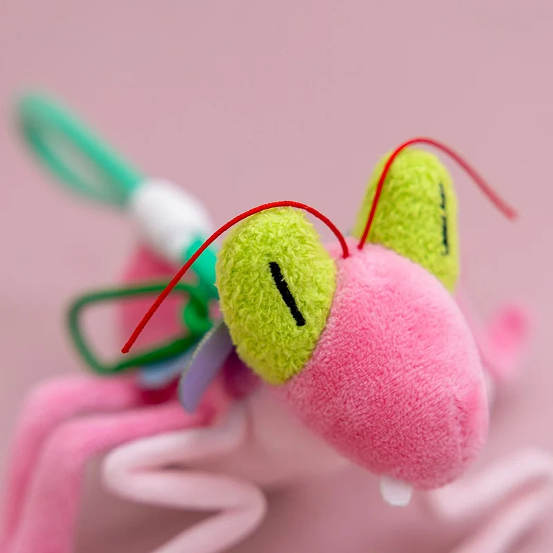 Cute Mini Bug/Insect Plush Keychain - Moth/Ant/Firefly/Mantis/Spider/Dug Beetle/Ladybug/Cockoach/Fly/Mosquito