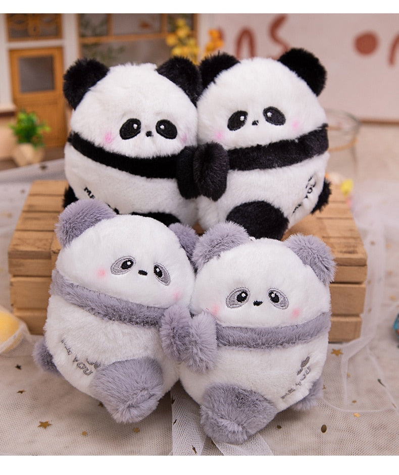 Magnetic Couple Animal(Rabbit/Bear/Panda/Dog/Pig) Plush Keychains 2Pcs - 12 Styles